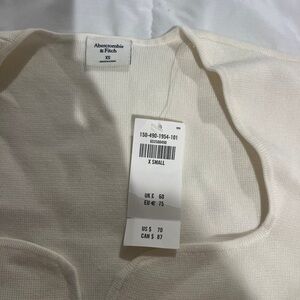 Abercrombie & Fitch Cream Top